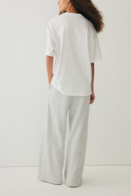 Pantal?n de ch?ndal amplio con raya - H&m фото 7