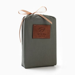 Комплект наволочек Этель 50*70 см - 2 шт, цв.темно-зеленый, жатый хлопок,140гр/м2  фото 15