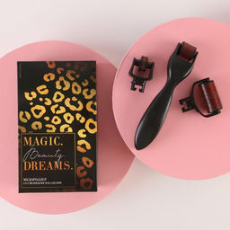 Массажер мезороллер для лица Magic, с насадками - Art beauty фото 2