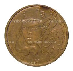 2 евроцента 1999 года Франция
