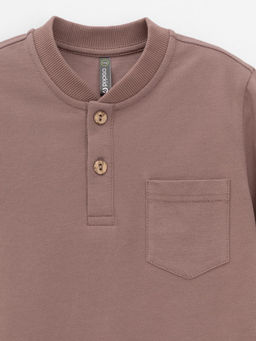 КР 302391/капучино 1312 к638 фуфайка (футболка) для мал