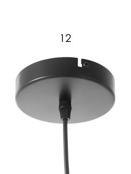 Светильник подвесной G71158/1, 1хE27, 40 Вт, чёрный