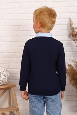 Обманка школа длинный рукав