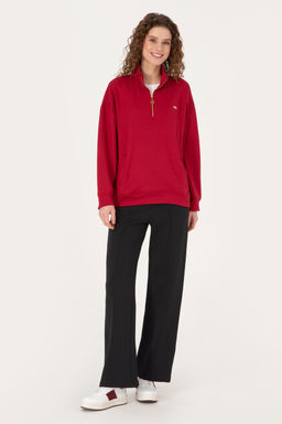 Kad_n Koyu Frambuaz Sweatshirt - U.s. polo assn фото 4