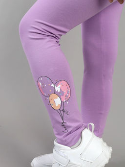 CRB wear / CSKG 70547-45-432 Брюки модель легинсы для девочки,сиреневый/Ex.Cherubino фото 3