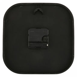 Часы настенные "Мгновение" 19,4х19,4х4см, циферблат белый; цифры арабские, черный; корпус пластик, черный; в коробке (Китай)