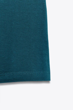 SLEEVELESS KNIT TOP - Zara фото 24