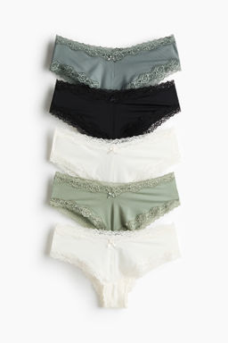 Pack de 5 bragas Hipster de microfibra - H&m фото 3