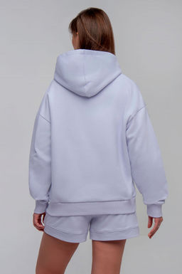 Арт. 2533 Костюм женский с шортами 42-48 (4 шт) Цвет:сиреневый - Калинка фото 3