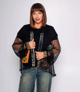 Куртка #КТ1236, чёрный