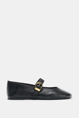 BAILARINA PIEL HEBILLA / Negro - Zara фото 3