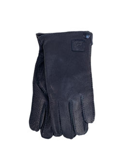 Перчатки мужские из натуральной кожи цвет черный