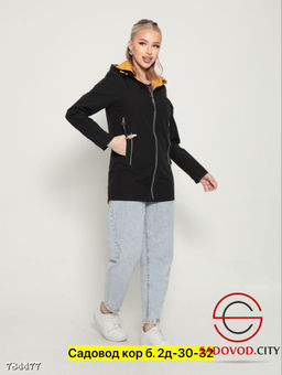 Ветровка с капюшоном женская