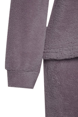 Fume Wellsoft Kapuson Kulak Detayl? K?sl?k Orme Pijama Tak?m? THMAW24PT00030 - Trendyolmilla фото 9