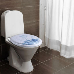 Сиденье для унитаза 36х42 "Роза"