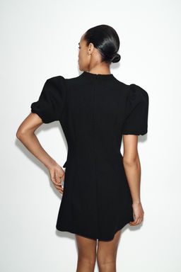 SHORT PUFF SLEEVE DRESS - Zara фото 5