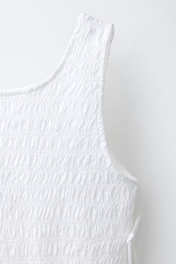 TOP GOMAS LAZOS / Blanco - Zara фото 3
