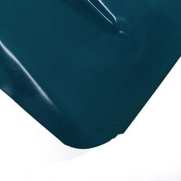 Ковш лопаты стальной, 360 × 370 мм, с металлической планкой, тулейка 40 мм, МИКС