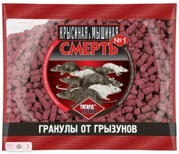 ОХ КРЫСИНАЯ & МЫШИНАЯ СМЕРТЬ №1 Гранулы от грызунов 100 гр
