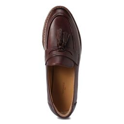 Женские лоферы TENDANCE Артикул 2672767, бордово-коричневый  фото 3