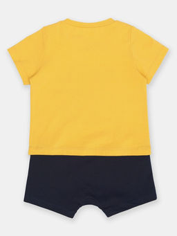 CRB wear/CSBB 90191-30-380 Песочник для мальчика,желтый/Ex.Cherubino  фото 2