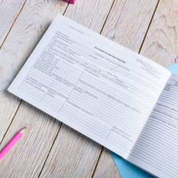 Медицинская карта ребенка Форма №112/у Волшебный единорог, 80 листов - Artfox фото 3