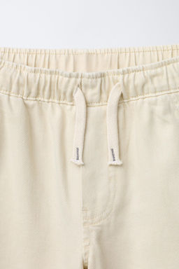 PANTAL?N SARGA FLUIDO STRAIGHT / Crudo - Zara фото 4