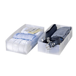 Набор коробов для хранения, 2 шт ES-31 Прозрачный