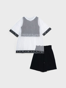 12521762 Комплект трикотажный для девочек - Playtoday фото 6