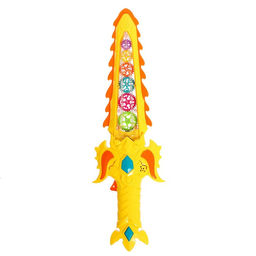 Меч с шестерёнками, световые и звуковые эффекты, подвижные детали, работает от батареек