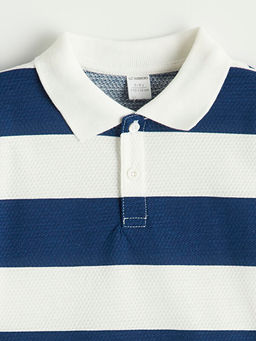 Polo Yaka ?izgili Erkek ?ocuk Ti??rt