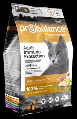 ProBalance Immuno Сухой корм для кошек с курицей и индейкой, 10 кг
