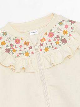 ?i?ekli K?z Bebek H?rka ve Pantolan 2li Tak?m - Waikiki фото 3