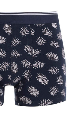 Мужской бюстгальтер-тройка с рисунком - Defacto фото 4