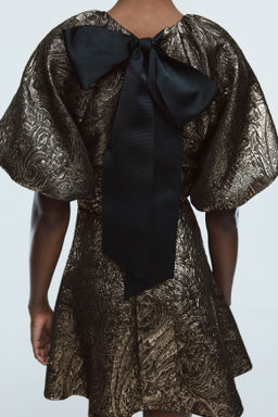 Vestido con mangas globo - H&m фото 11