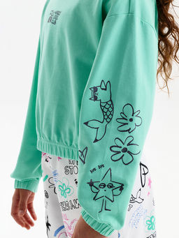 GFNY3389/1 Толстовка для девочек