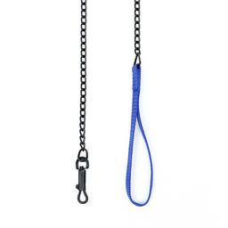 Поводок металлический, 120 см х 2 мм, черный - Пижон фото 3