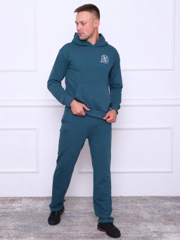 Ричард(петроль) костюм , 80% хлопок, 20% п/э
