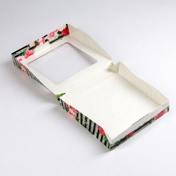 Цена за 20 шт. Коробка складная Весенние пионы 20 х 20 х 4 см - UPAK LAND фото 2