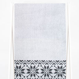 Полотенце махровое 6с102.411ж1 Расписные(графит5) 67х150см