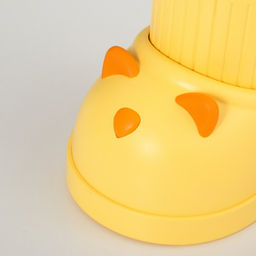Лампа настольная «Ботинок кот» LED 3 режима 3 Вт USB органайзер желтый 8×11×31 см RISALUX