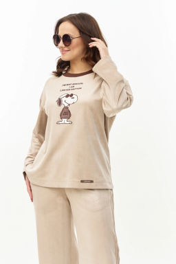 Джемпер 2264 Пудра