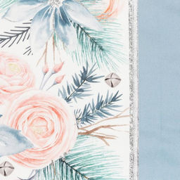 Полотенце Этель Christmas flowers 40х73 см, 100% хл, саржа 190 гр/м2  фото 5