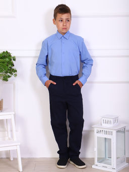 Брюки чиносы Александр синий - Ладошки фото 13