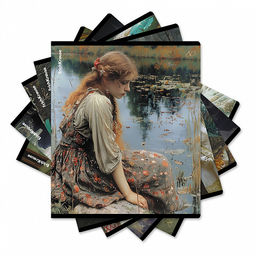 Цена за 5 шт. Тетрадь общая ученическая ErichKrause Russian Tales, 80 листов, клетка_MIX-PACK