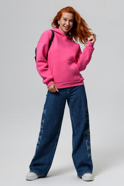 Толстовка женская оверсайз 14428