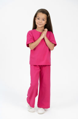 Костюм детский фуксия 7060 (128)