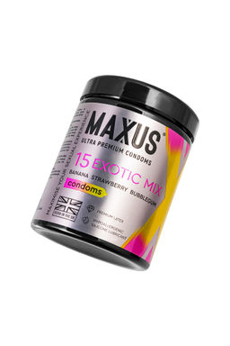 Презервативы Maxus EXOTIC MIX, латекс, ароматизированные 15 шт.
