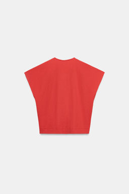 CAMISETA R?STICA ESCOTE PICO / Coral