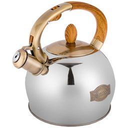 ЧАЙНИК AGNESS СО СВИСТКОМ, СЕРИЯ МОНБЛАН, 3,0 Л ТЕРМОАККУМУЛИРУЮЩЕЕ ДНО, ИНДУКЦИЯ  фото 3